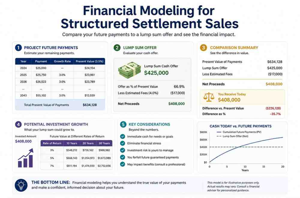 Financial Modeling for Structured Settlement Sales
