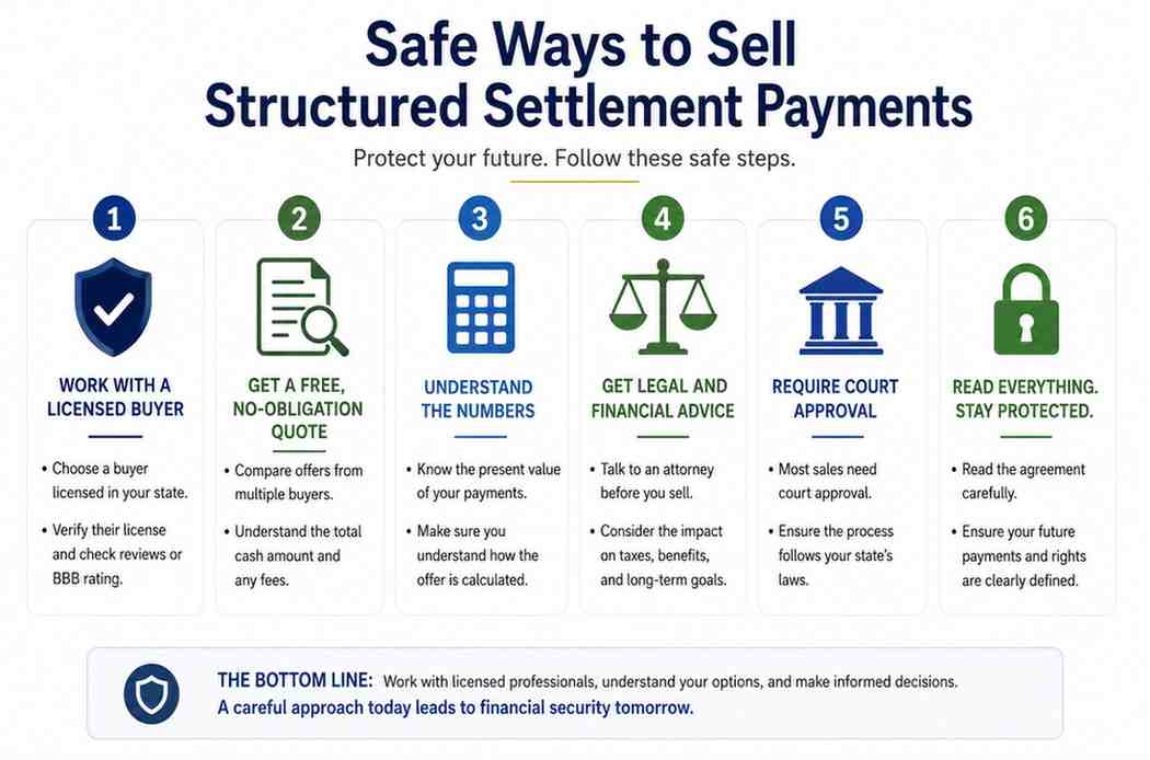 Safe Ways to Sell Structured Settlement Payments