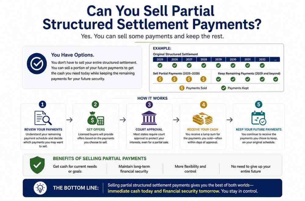 Can You Sell Partial Structured Settlement Payments