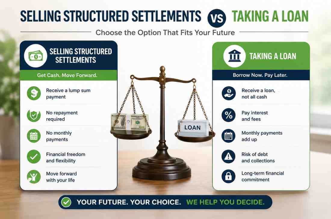 Selling Structured Settlements vs Taking a Loan
